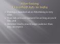 Afterlisting: Classified Ads in India (1) PowerPoint PPT Presentation
