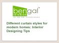 Avail Quality Interior Designing Service from Bengal Interior! PowerPoint PPT Presentation