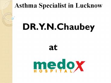 Asthma Specialist in Lucknow