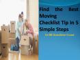 Moving Out of State With the help of Checklist PowerPoint PPT Presentation