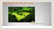Best Places to Visit in Coorg