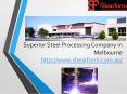Shearform Steel Services Dandenong PowerPoint PPT Presentation