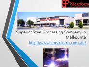 Shearform Steel Services Dandenong