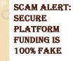 Clear Evidence of Fraud of Secure Platform Funding PowerPoint PPT Presentation