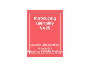 Introducing Siemplify V4.25 - Security Orchestration, Automation And Response (SOAR) Platform (1)