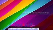 Microsoft 70-412 useful exam material (1)