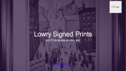 Lowry Signed Prints