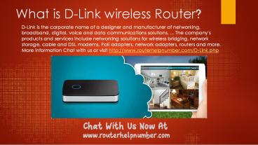 What is D-Link wireless Router?