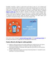 Knowband Magento mobile app builder