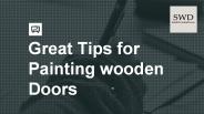 Great Tips for Painting Doors