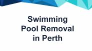 Swimming Pool Removal in Perth
