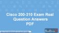 Cisco 200-310 Dumps Study Material , Valid 200-310 Exam Questions PowerPoint PPT Presentation