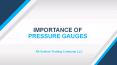 Pressure Gauge Suppliers in UAE - Ali Salman Trading Company LLC (1) PowerPoint PPT Presentation