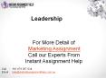 PPT on Leadership Assignment Help From Instant Assignment Help (1) PowerPoint PPT Presentation