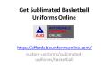 Get Sublimated Basketball Unforms (1) PowerPoint PPT Presentation