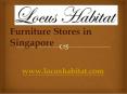 Furniture Leather Singapore - www.locushabitat.com (2) PowerPoint PPT Presentation