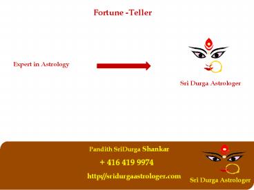 Sri Durga Astrologer-Husband &Wife Problems Consultant in Toronto, Canada