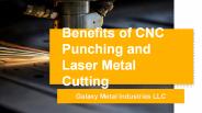 CNC Punching and Laser Metal Cutting services