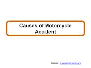 Causes of Motorcycle Accident (1)