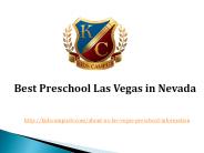 Professional Preschool Las Vegas in Nevada