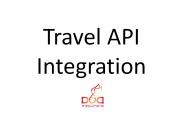 Travel API Integration