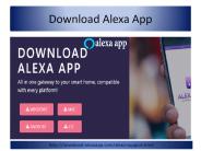 Download Alexa App