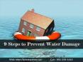 9 Steps to Prevent Water Damage in Riverside County PowerPoint PPT Presentation