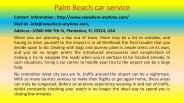 Palm Beach car service