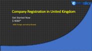 Company Registration in United Kingdom