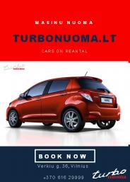 Turbonuoma - Masinu Nuoma , Amazing Cars On Rent