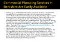 Commercial Plumbing Services In Berkshire Are Easily Available PowerPoint PPT Presentation