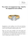 The cushion cut engagement rings - Ideal for the engagement and wedding PowerPoint PPT Presentation