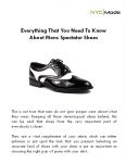 Everything That You Need to Know About Mens Spectator Shoes PowerPoint PPT Presentation