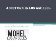 Adult Bris in Los Angeles - www.mohellosangeles.com
