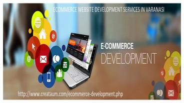 Best ECommerce Website Development Company in Varanasi.