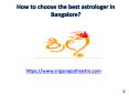 Best astrologer in Bangalore PowerPoint PPT Presentation