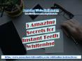 5 Amazing Secrets for Instant Teeth Whitening PowerPoint PPT Presentation
