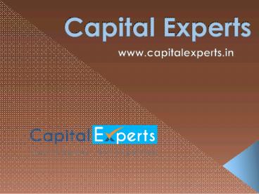 Consultant for Shares Problems- Capital Experts