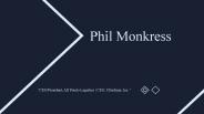 Phil Monkress (All Points) - Experienced Professional