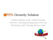 Elearning script - Teamtreehouse script
