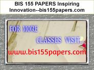 BIS 155 PAPERS Inspiring Innovation--bis155papers.com
