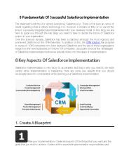 8 Fundamentals Of Successful Salesforce Implementation