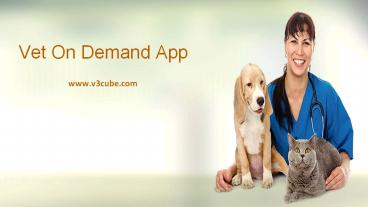 Vet On Demand App