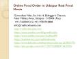 Online Food Order in Udaipur Real Food Mania PowerPoint PPT Presentation