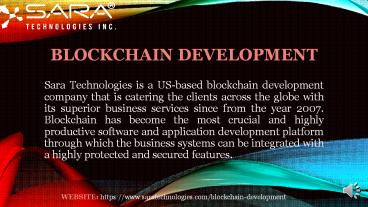 Best Private Blockchain Development Company | Services - Hire Blockchain Developer