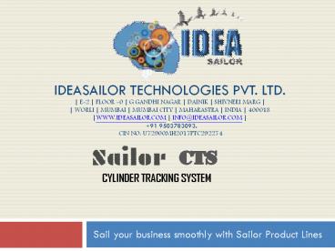 Cylinder Tracking System