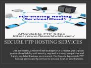 Secure Ftp Hosting Services
