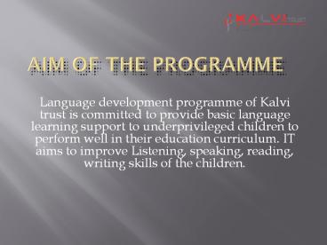 presentation player overlay