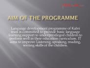 Language Development