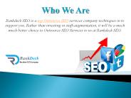 Best Outsource SEO Services by RankdeckSEO